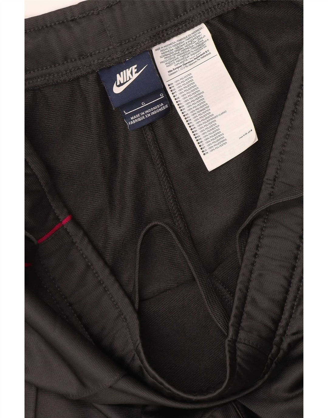 Nike træningsdragtsbukser til kvinder UK 16 Large Grå Polyester