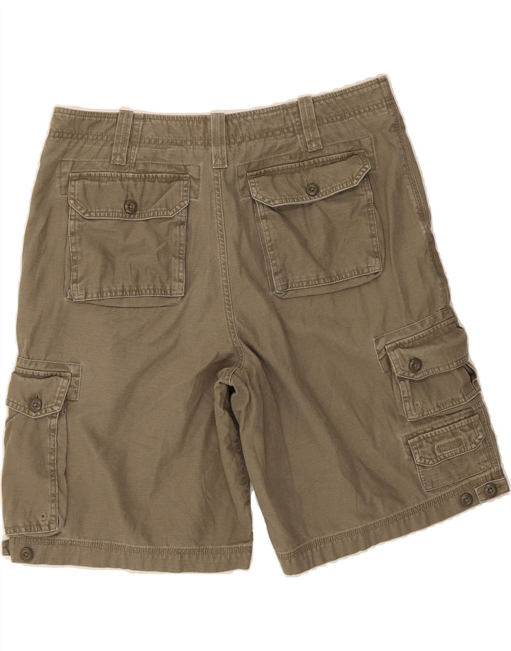 EDDIE BAUER Mens Cargo Shorts W36 Large Grey Cotton Vintage Eddie Bauer and Second-Hand Eddie Bauer from Messina Hembry 