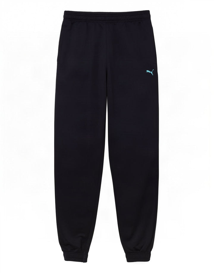 Puma Drenge Træningsdragt Bukser Joggers 15-16 År Marineblå Polyester