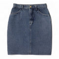 Iber denimnederdel til kvinder W28 Medium Blue