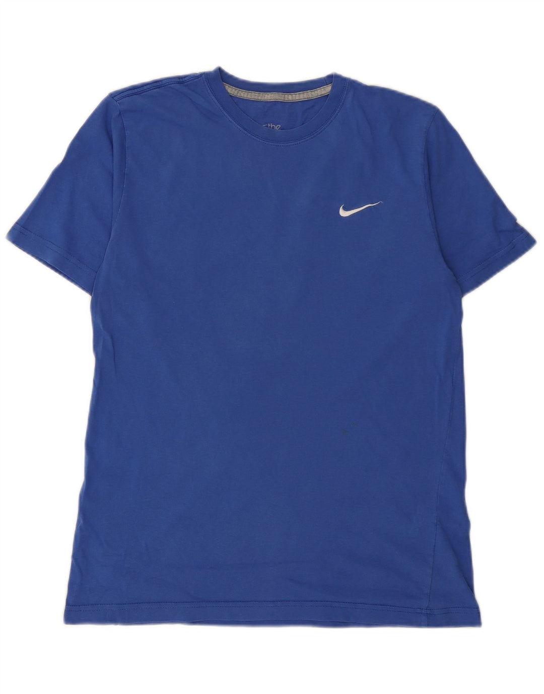 Nike Regular Fit T-shirt top mellemblå bomuld