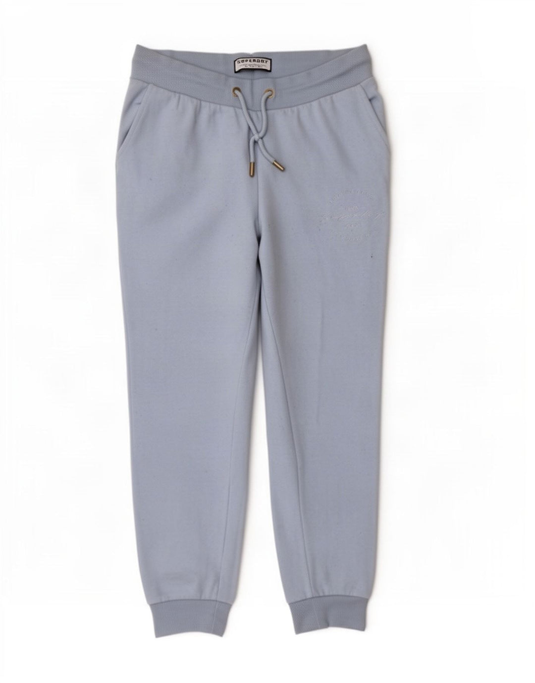 Superdry træningsdragt til kvinder Joggers UK 14 Medium Blue Cotton