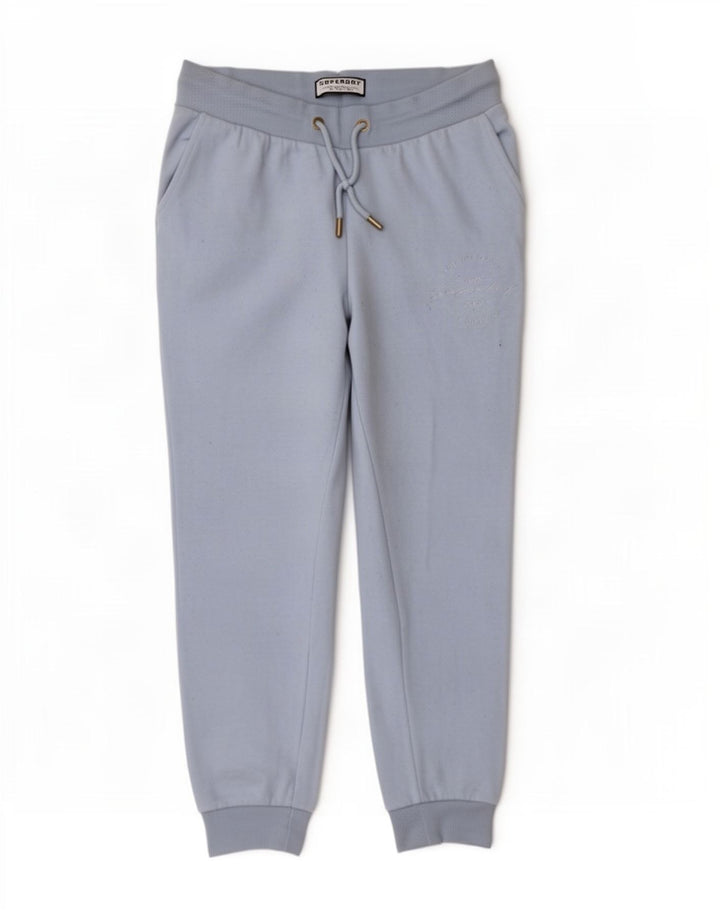 Superdry træningsdragt til kvinder Joggers UK 14 Medium Blue Cotton