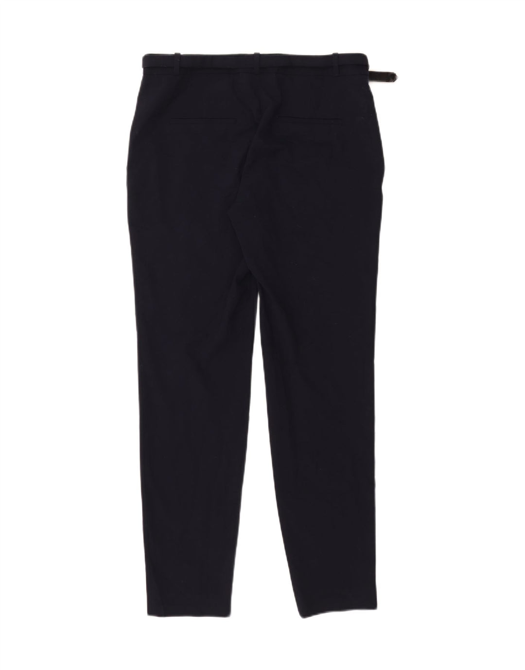 Zara Dame Slim Chino Bukser Medium W28 L31 Marineblå Polyester