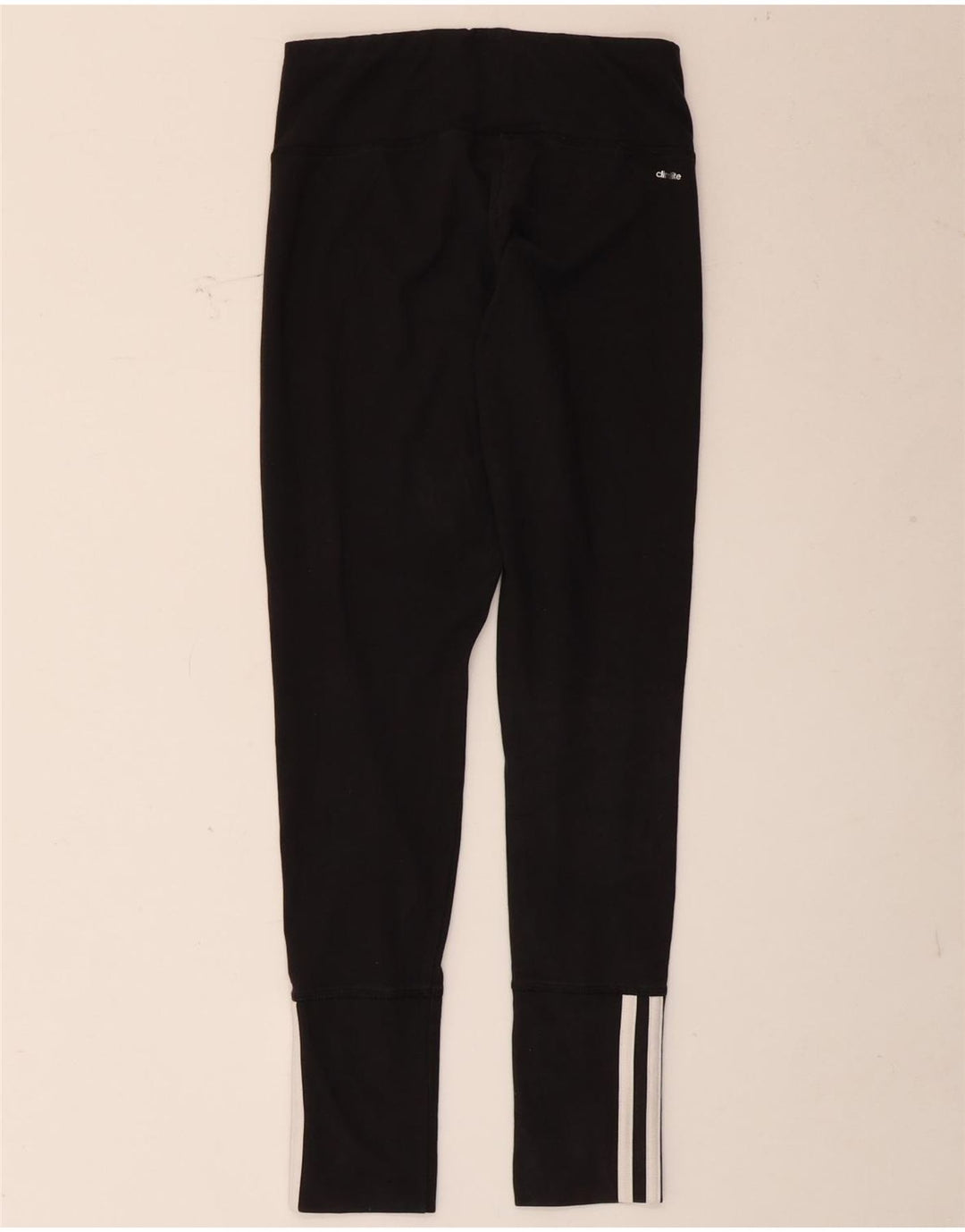 Adidas Womens Climalite Leggings UK 8/10 Small Black Bomuld