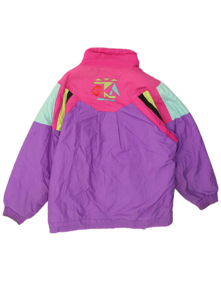 Rodeo Dame Oversized Skijakke EU 42 Stor Flerfarvet Colourblock