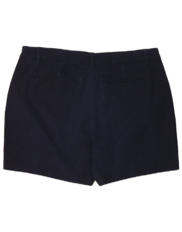 Mountain Warehouse Dame Chino Shorts UK 16 Large W34 Navy Blue Bomuld