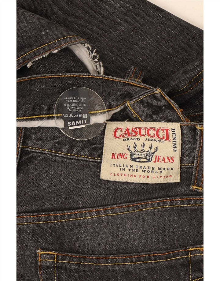 Casucci Herre Straight Jeans IT 46 Small W32 L31 Sort Bomuld