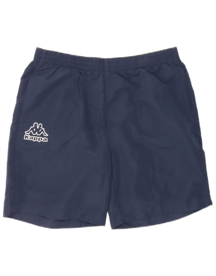 Kappa Herre Sportshorts Large Navy Blue Polyester