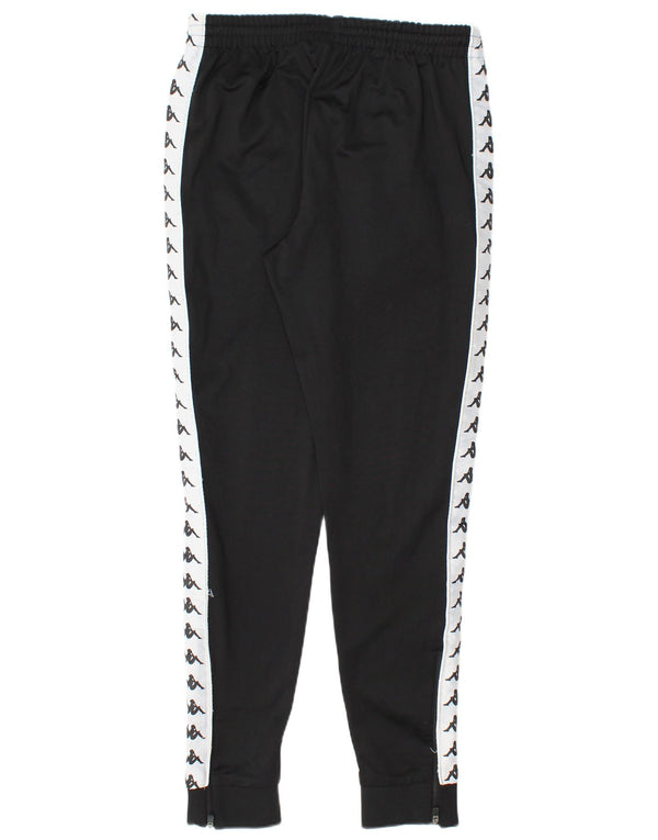 Kappa Herre grafisk træningsdragt Bukser Joggers Small Black Colourblock