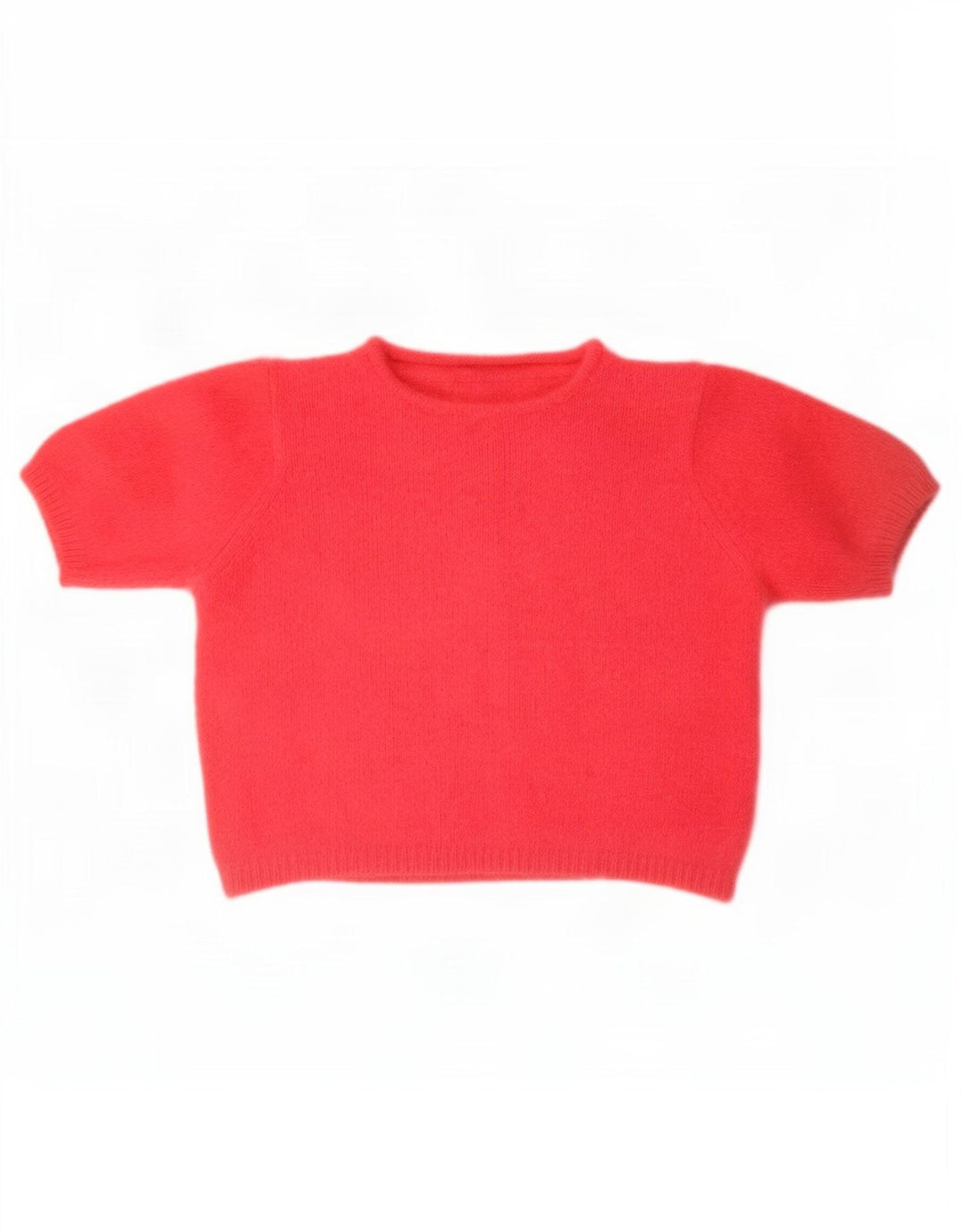 Marks & Spencer Dame Crop Turtle Neck Jumper Sweater UK 10 Small Pink