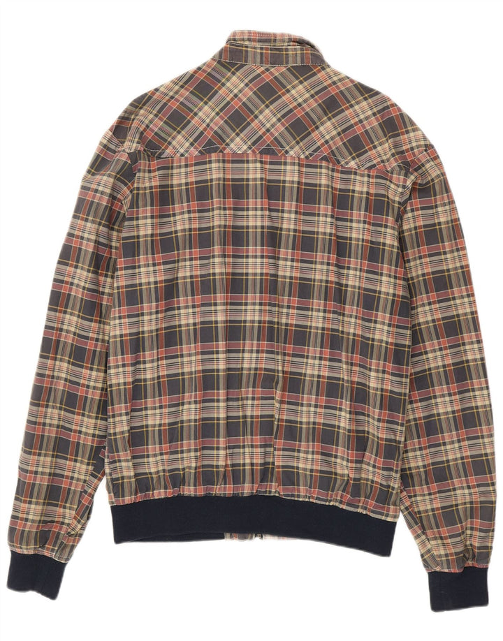 Scotch & Soda Bomber Jacket UK 42 XL Flerfarvet Plaid Bomuld
