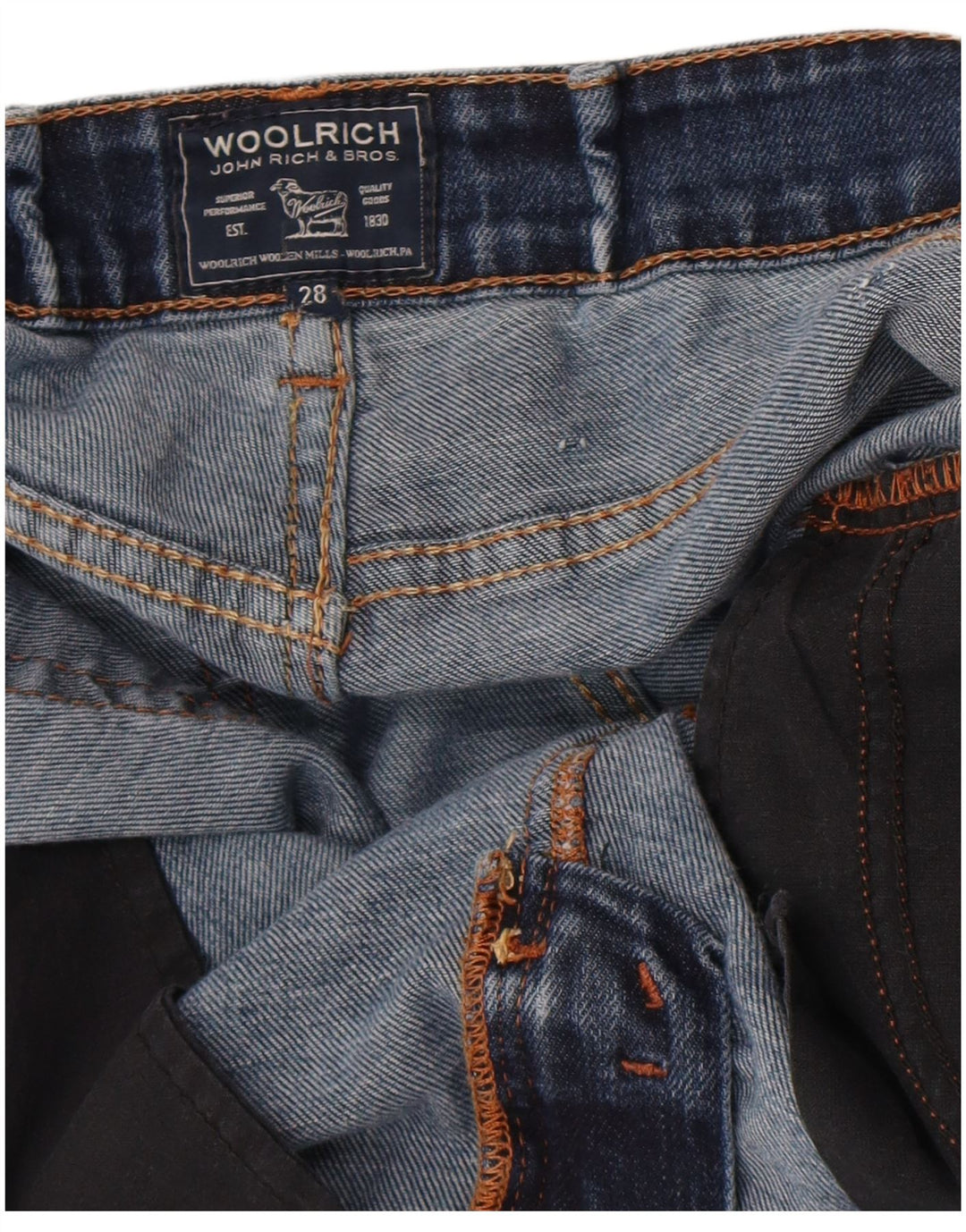 Woolrich Slim Jeans til kvinder W28 L28 Blå