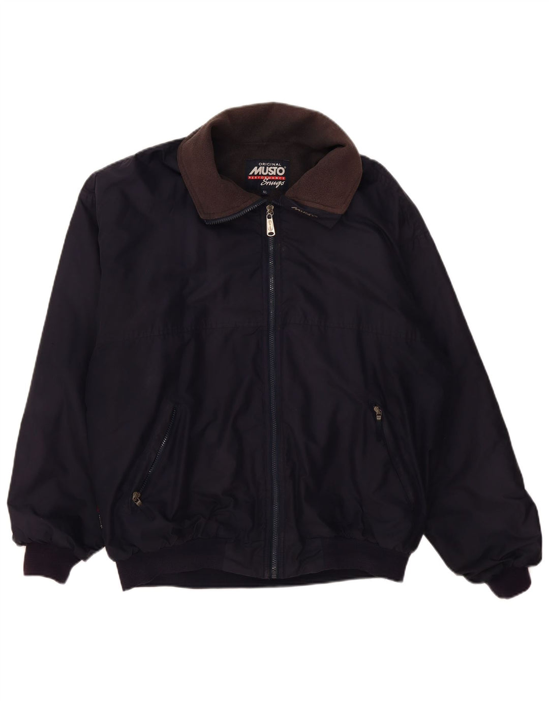 Musto Bomberjakke til mænd UK 42 XL Navy Blue Polyester