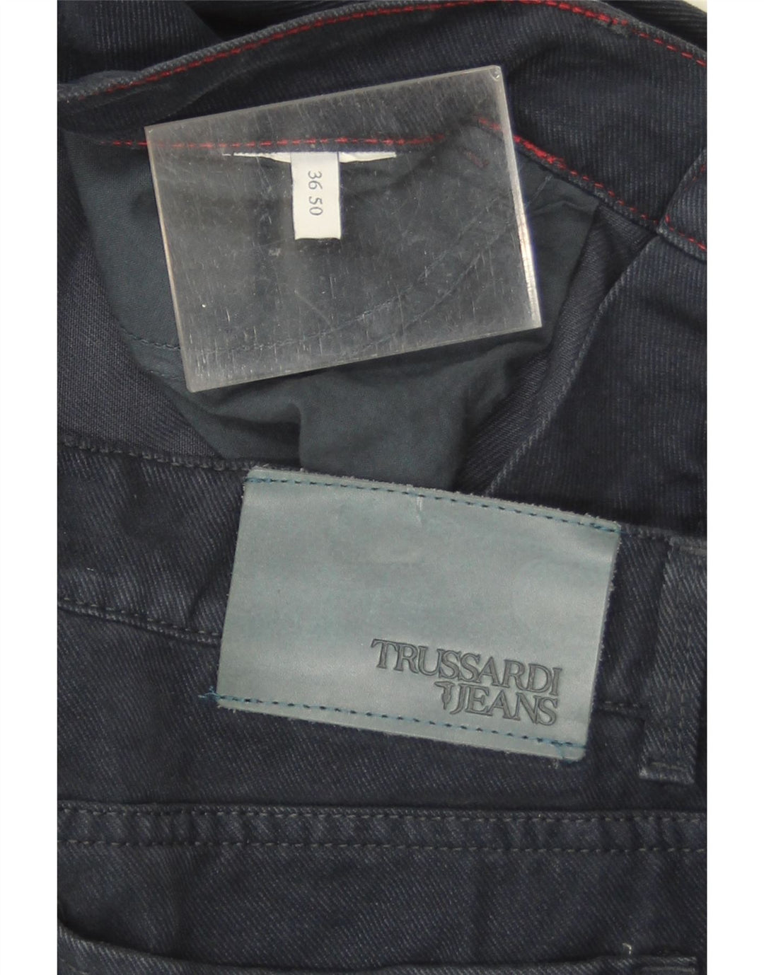 Trussardi Straight Jeans til mænd W36 L31 Marineblå