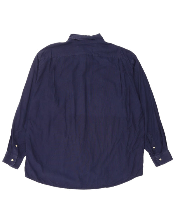 Lacoste Herreskjorte str. 43 XL Marineblå