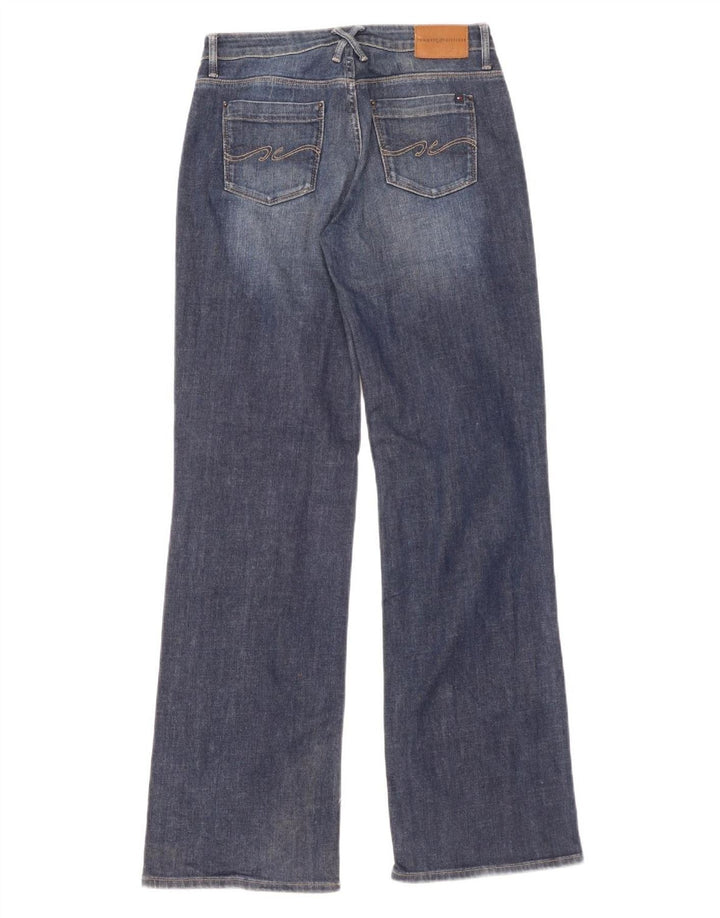 TOMMY HILFIGER Dame Bootcut Jeans W27 L32 Blå Bomuld