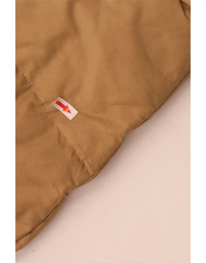 Levi's Herre hættepolstret jakke UK 40 Stor Beige Nylon
