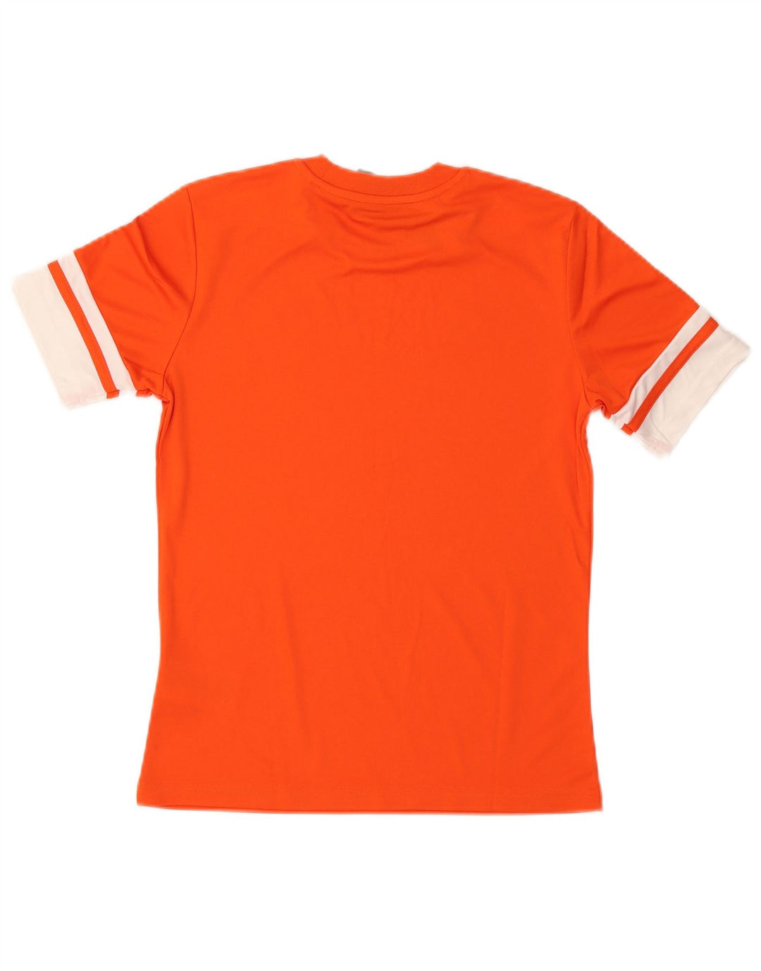 ADIDAS Boys Aeroready Grafisk T-Shirt Top 11-12 år Orange Colourblock