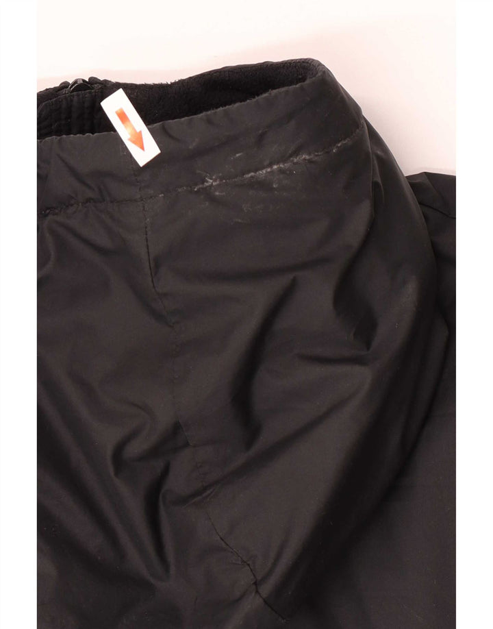 Nike vindjakke med hætte til mænd UK 40 Large Black Colourblock Polyester