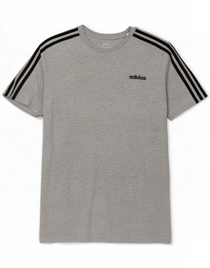 Adidas drenge T-shirt top 15-16 år Grå bomuld