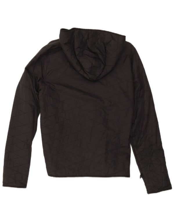 G-Star Dame Hooded Liner Quiltet Jakke UK 16 Large Black