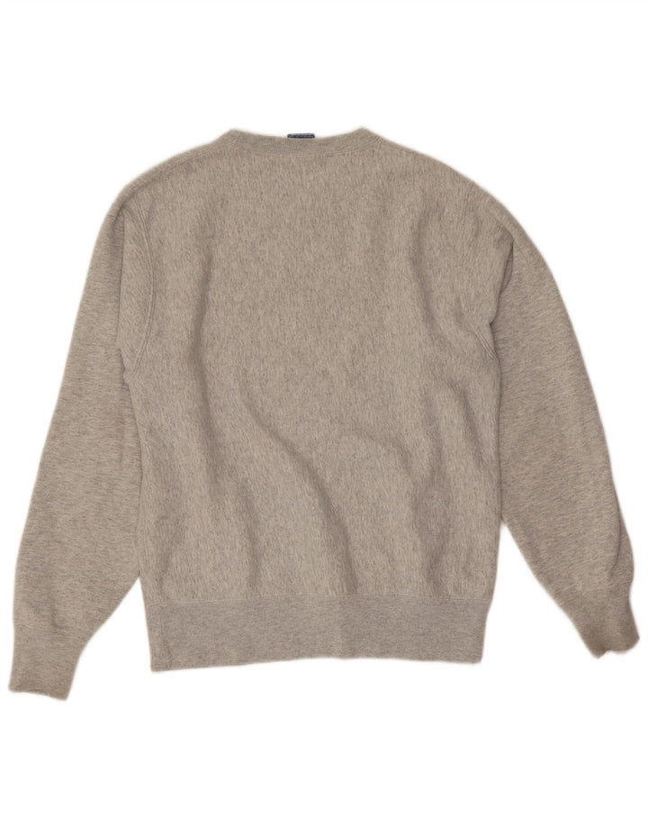 Champion Herre Sweatshirt Jumper Lille grå Flecked Bomuld