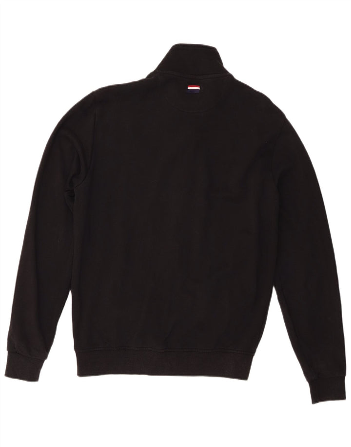 U.S. Polo Assn. Træningsdragt til mænd Topjakke Medium Sort Bomuld