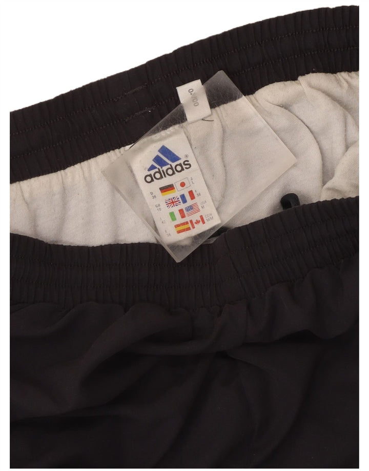 Adidas Dame træningsdragt Bukser UK 10 Small Navy Blue Polyester