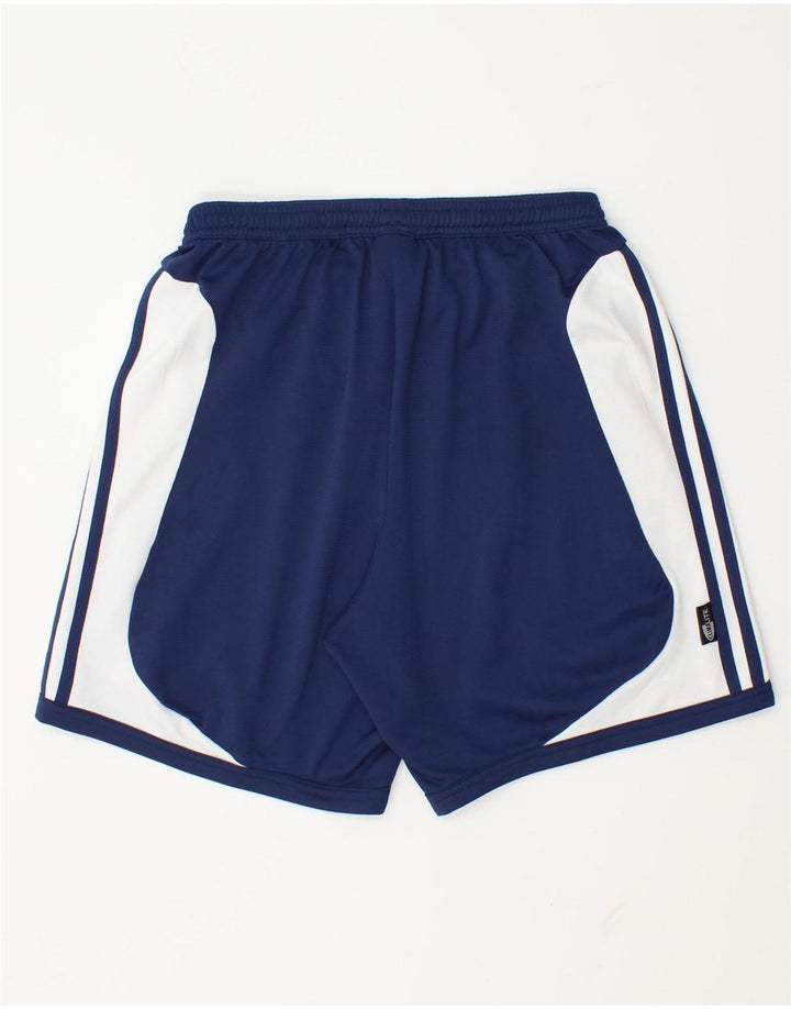 Adidas Herre Climalite Sportshorts Large Navy Blue Colourblock Polyester