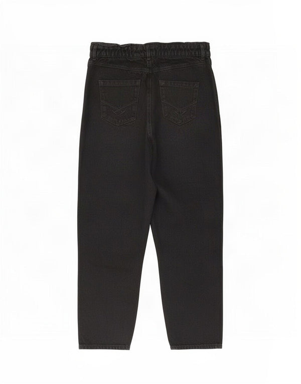 U.S. Polo Assn. Womens Slouch Fit Loose Jeans UK 14 Large W32 L27 Black