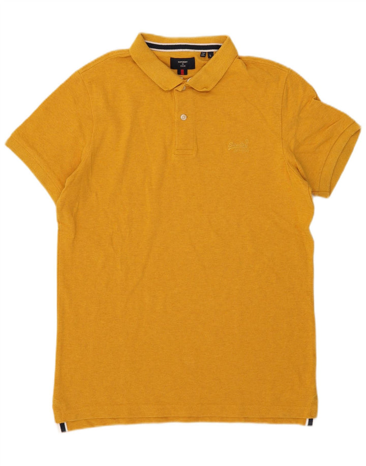 Superdry Polo Shirt til mænd, stor gul