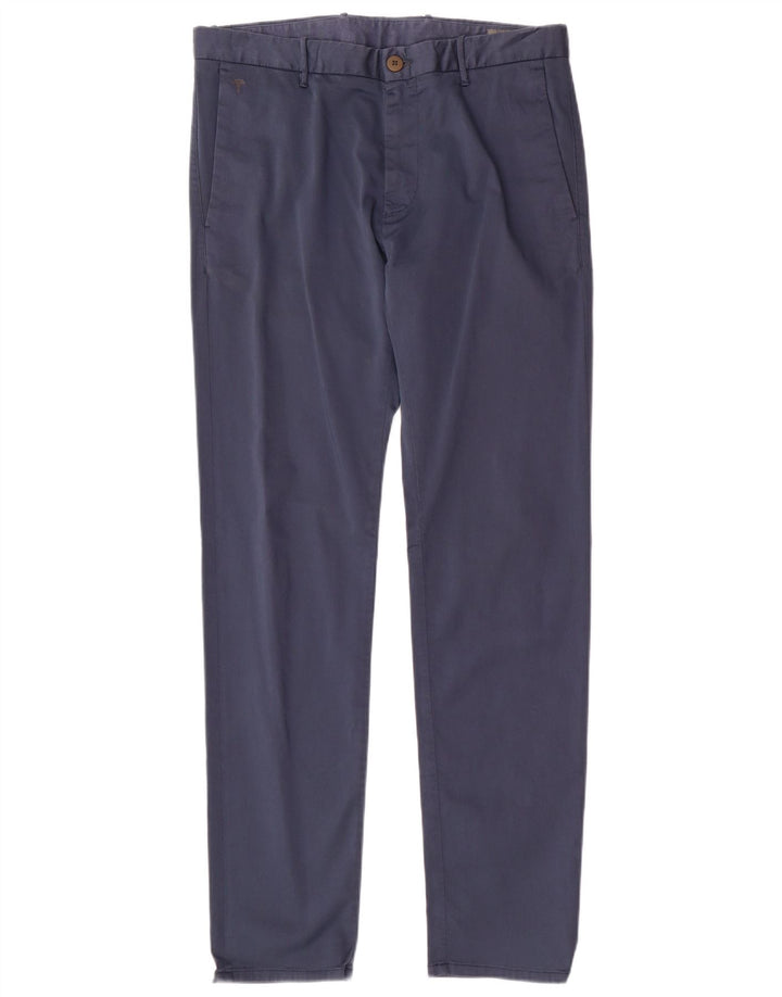 JOOP Herre Slim Fit Chino Bukser W31 L32 Marineblå Bomuld