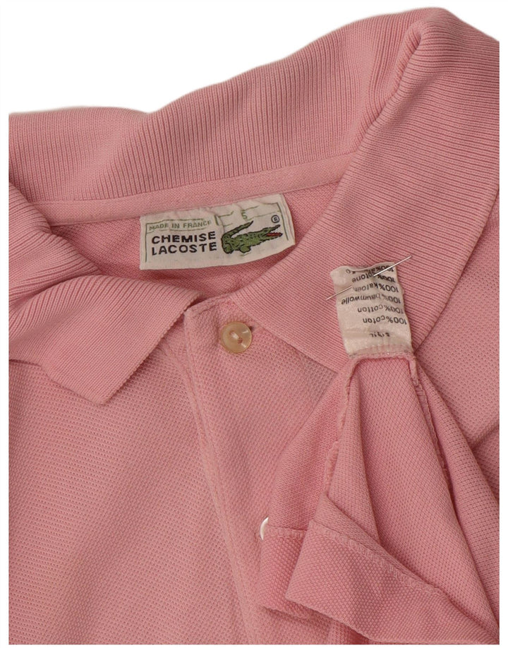 Lacoste herre poloskjorte str. 5 Large Pink Bomuld