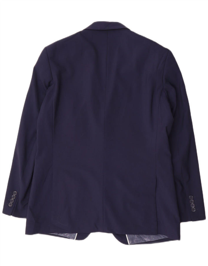 Marks & Spencer Herre 2-knaps blazerjakke UK 42 Large Navy Blue