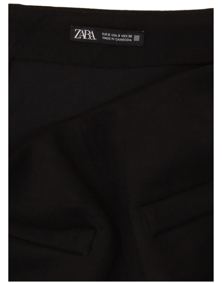 Zara Dame Mini-nederdel Small W28 Sort