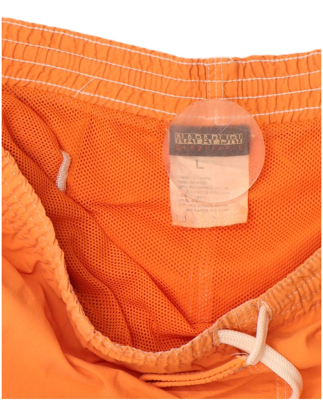 NAPAPIJRI Badeshorts til mænd store orange polyamid