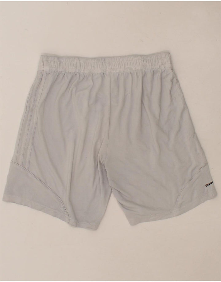 ADIDAS Mens Climalite Sport Shorts Large  Grey Polyester Vintage Adidas and Second-Hand Adidas from Messina Hembry 