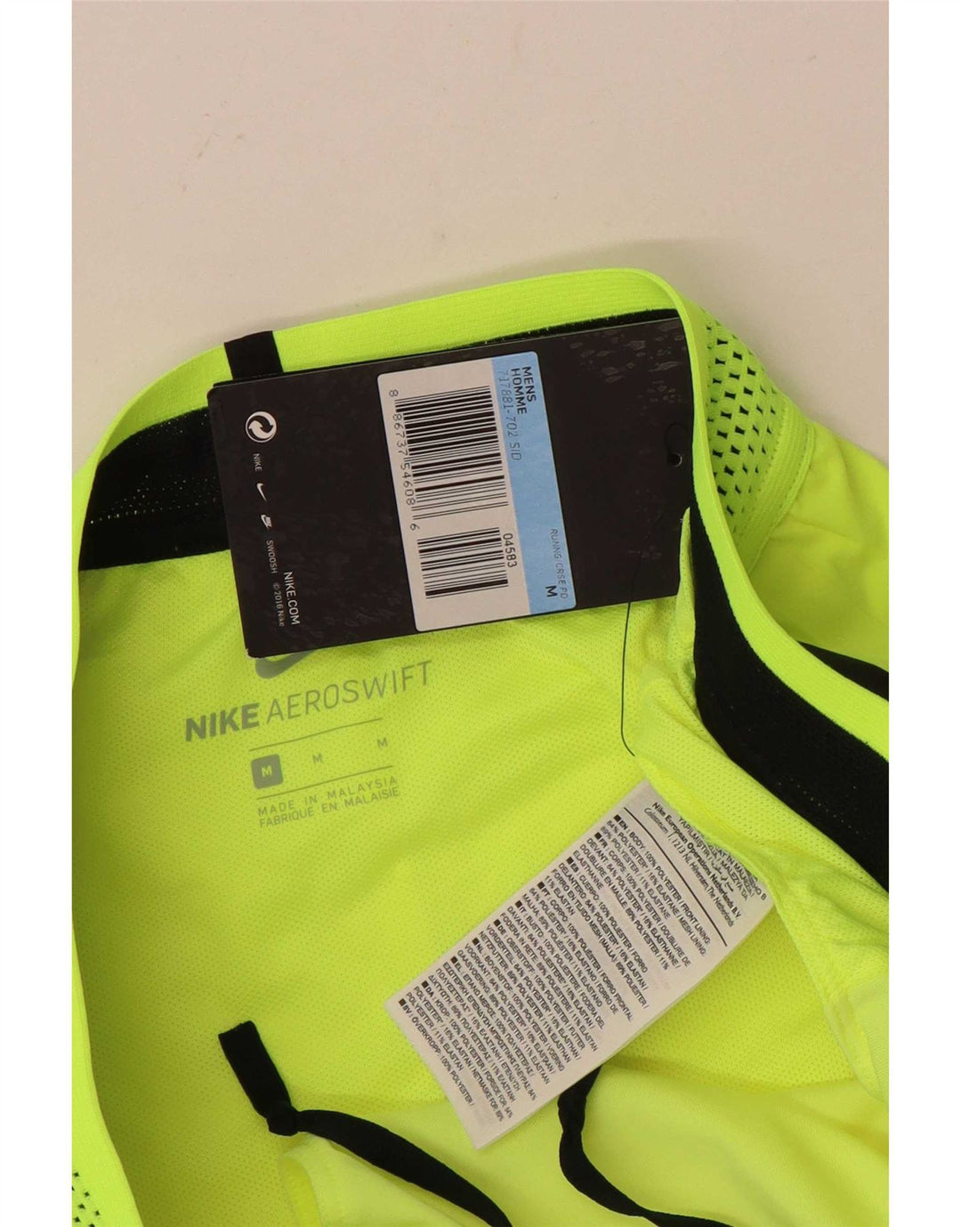 Nike Herre Sportshorts Medium Gul Polyester