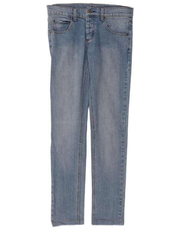 Billige Mandag Dame Slim Jeans W28 L32 Blå Bomuld