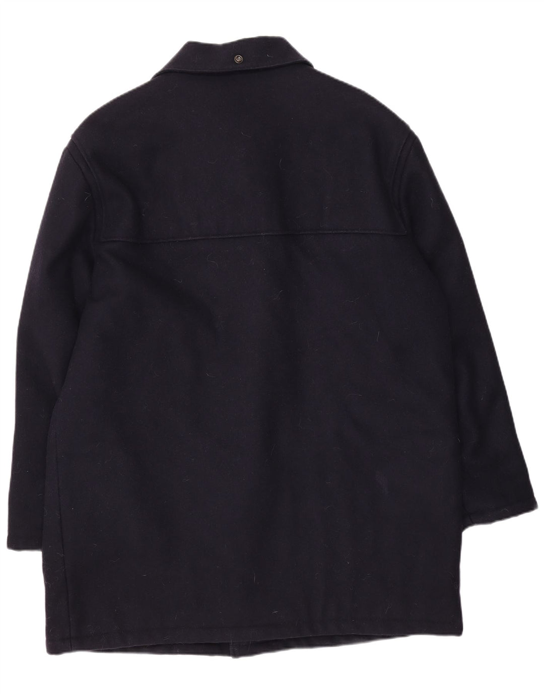 North Pole Herre Duffle Coat UK 42 XL Navy Blue Wool