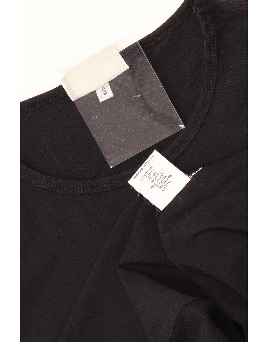 Asics Dame T-Shirt Top UK 8 Lille Sort