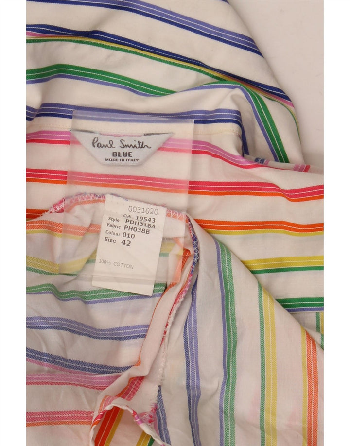 Paul Smith Dameskjorte IT 42 Mellem flerfarvet stribet bomuld
