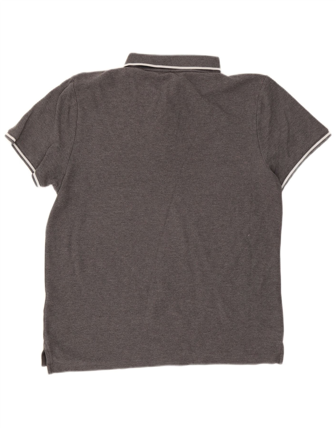 Nike Polo Shirt til mænd, stor grå bomuld