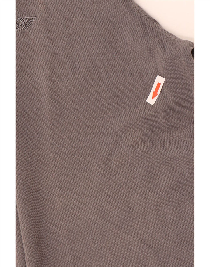 Carrera herre poloshirt XL grå bomuld