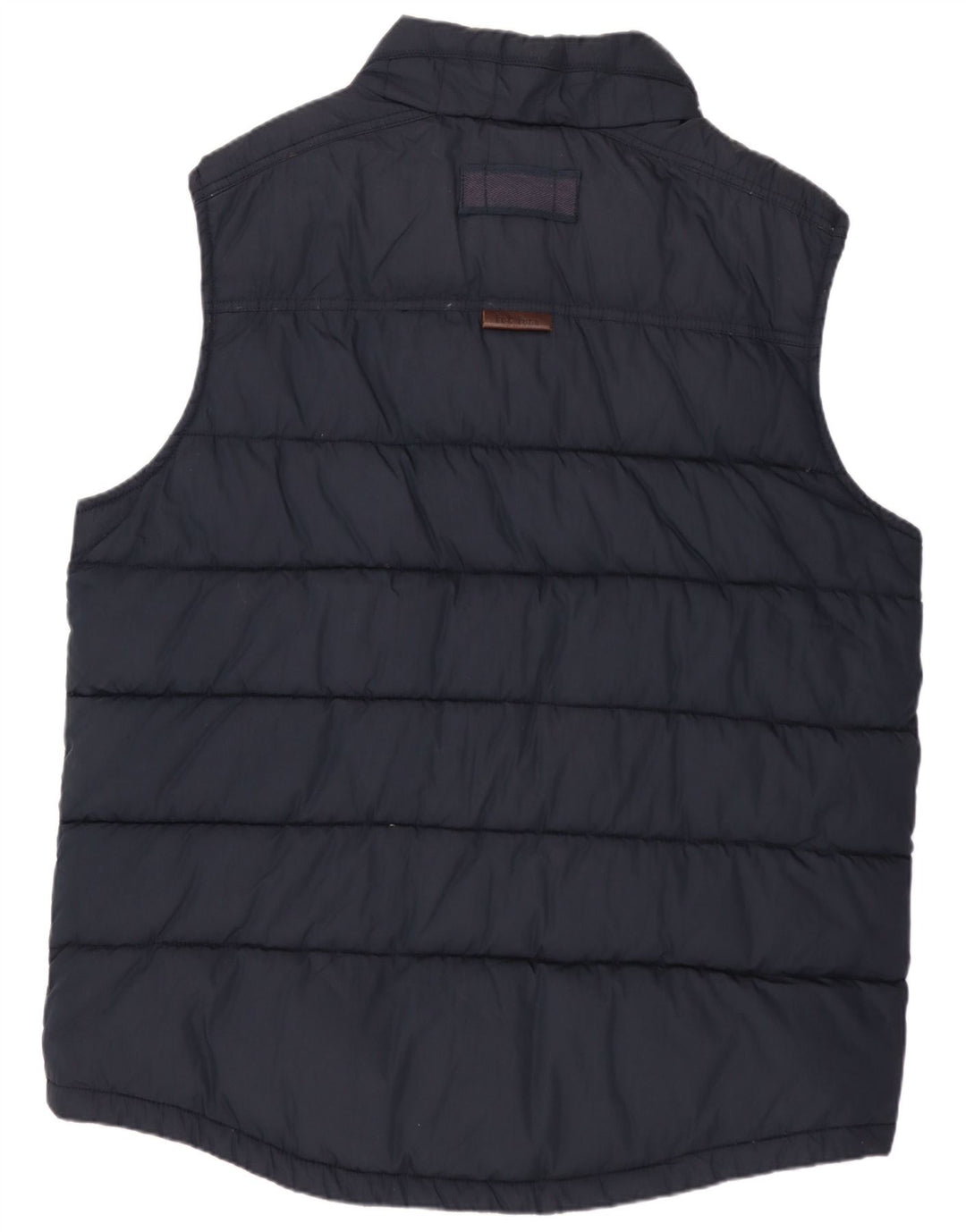 FAT FACE Herre polstret Gilet UK 42 XL Navy Blue Polyester