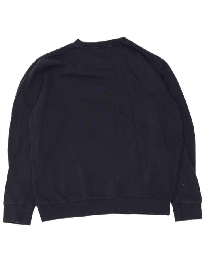 Jack & Jones Herre Sweatshirt Jumper XL Navyblå bomuld