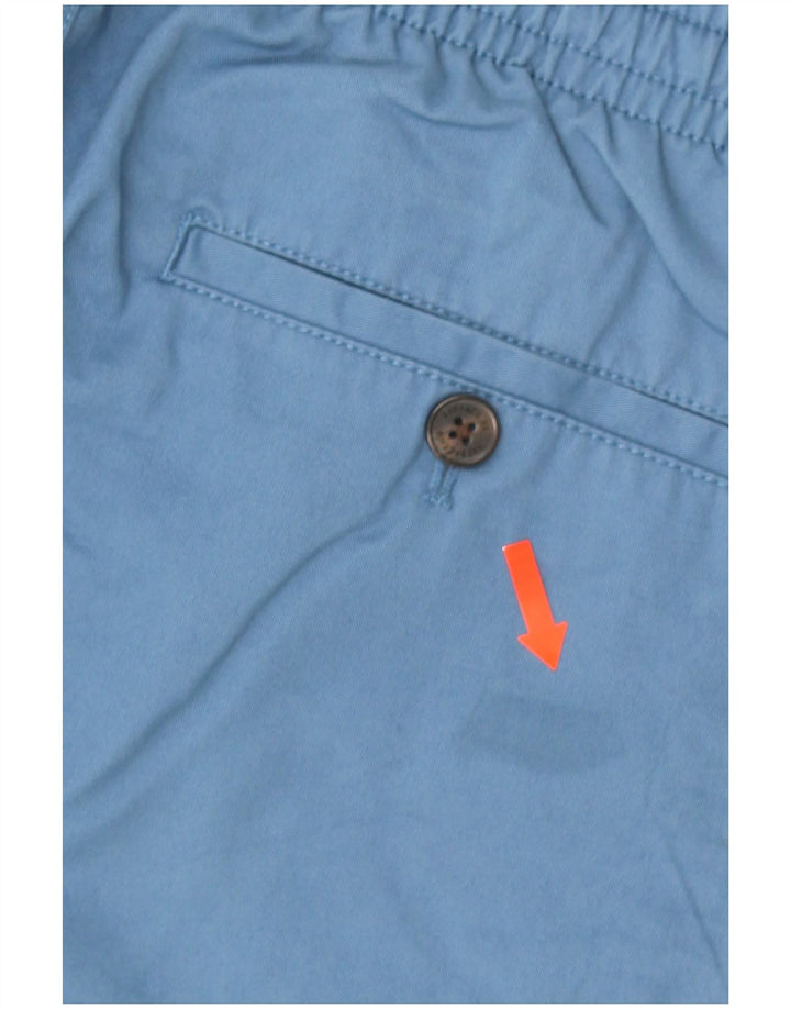 Fat Face Herre Chino Shorts W36 Stor Blå Bomuld