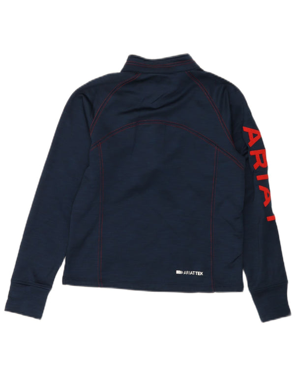 ARIAT Drenge Grafisk Pullover Træningsdragt Top 9-10 år Medium Navy Blue