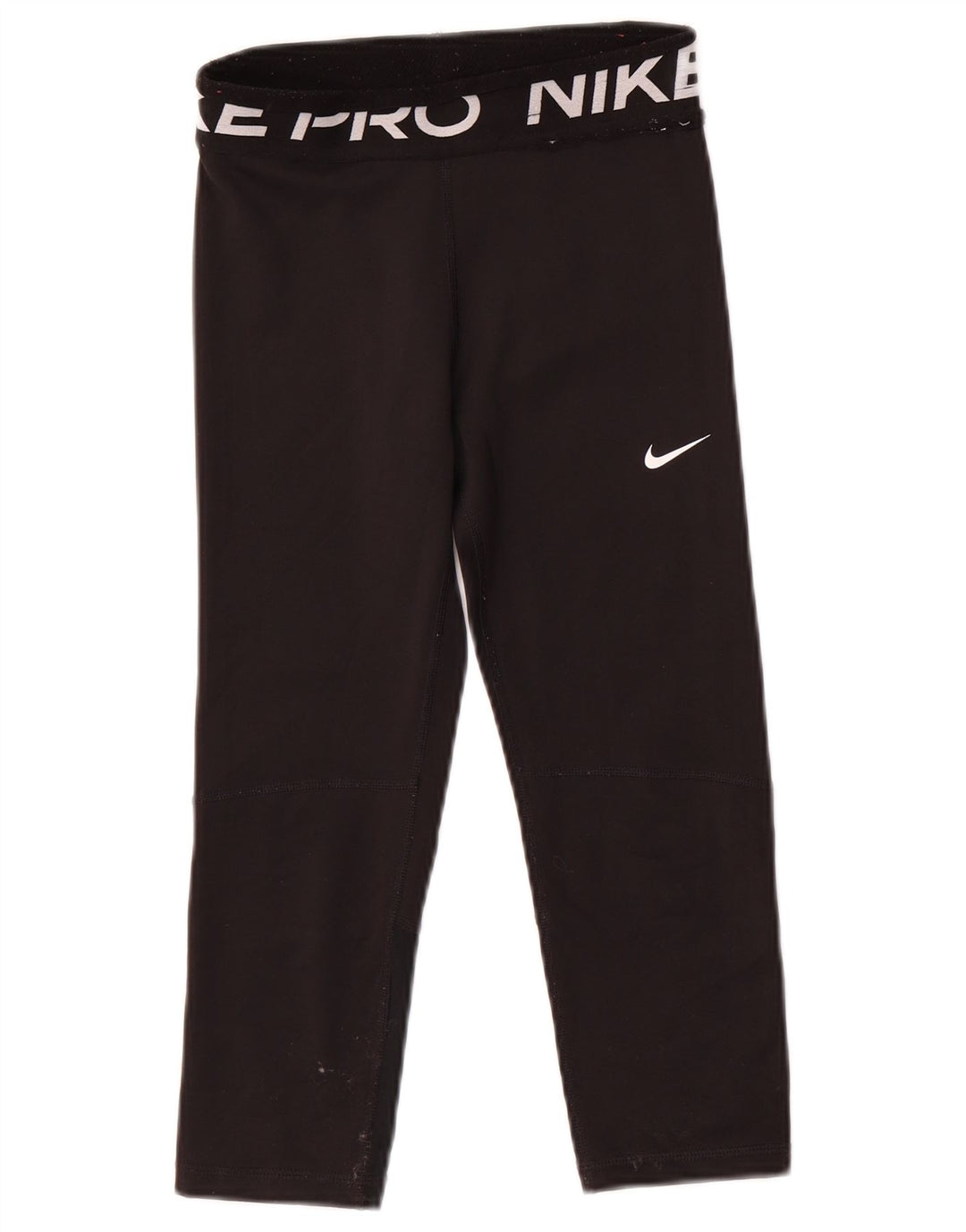 Nike piger Dri Fit grafiske leggings 10-11 år medium sort polyester